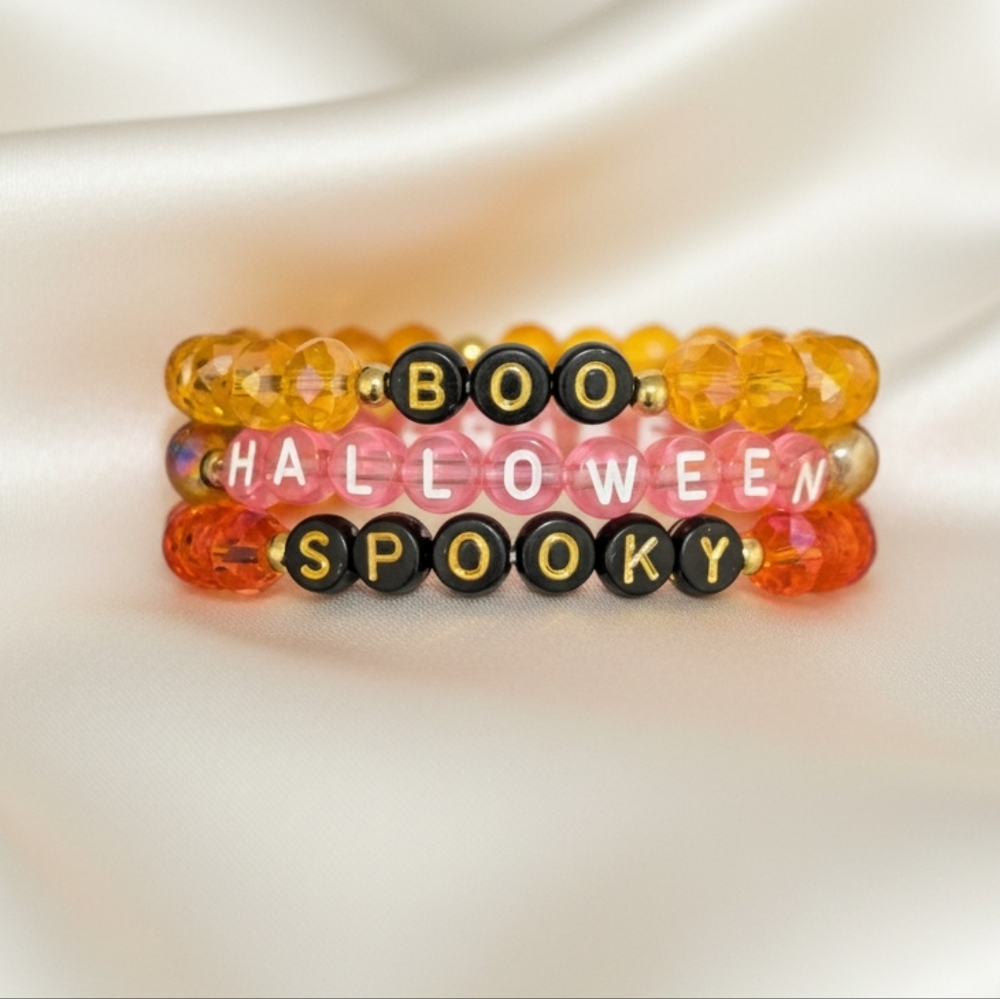 'HALLOWEEN' BRACELET SET